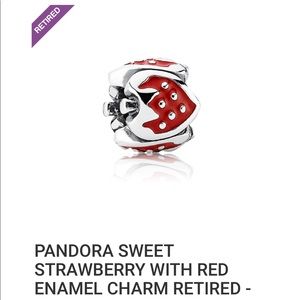 Pandora | Jewelry | Pandora Strawberry 